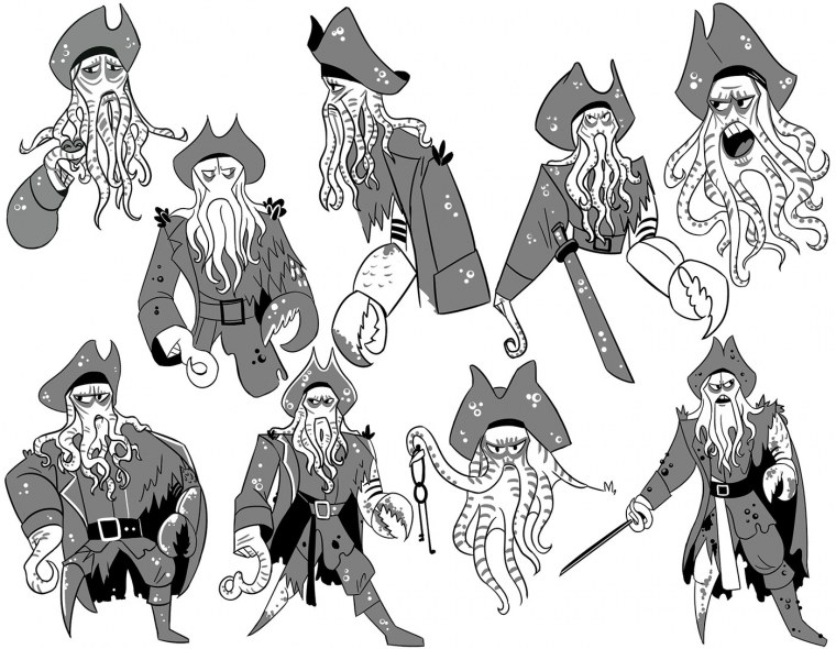 Череп пирата