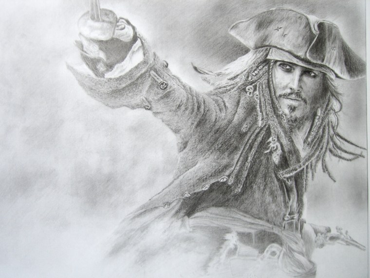 Дейви Джонс рисунок