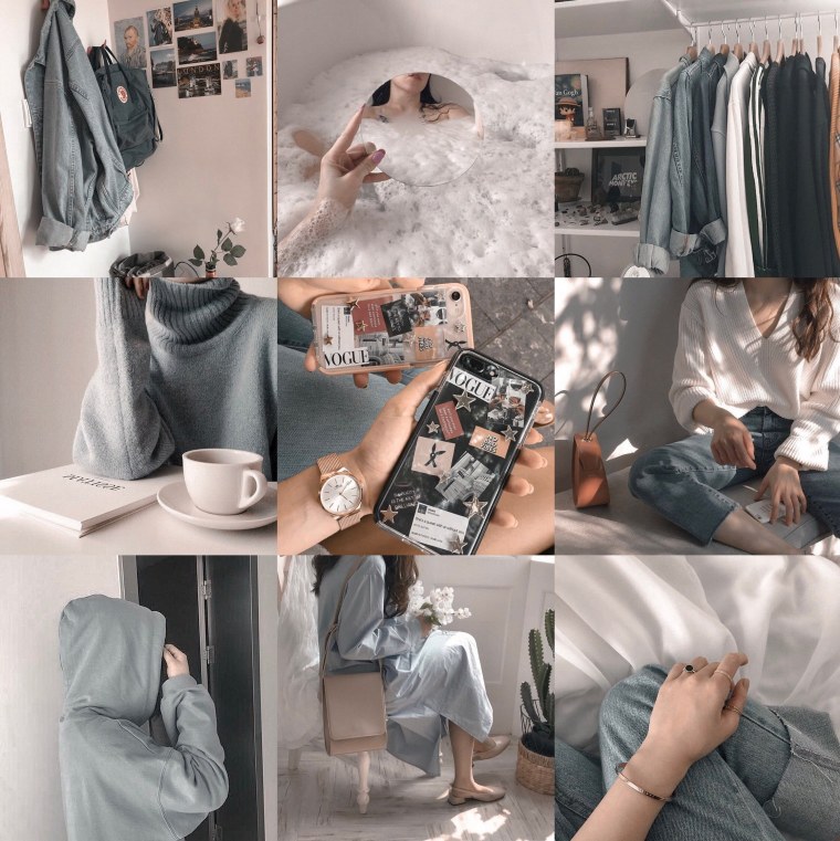 Серые вещи Эстетика