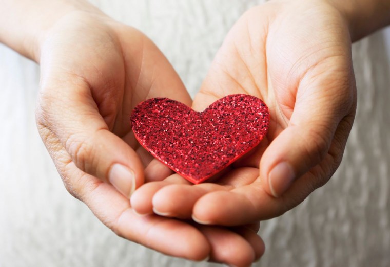 Валентинка Медвежонок