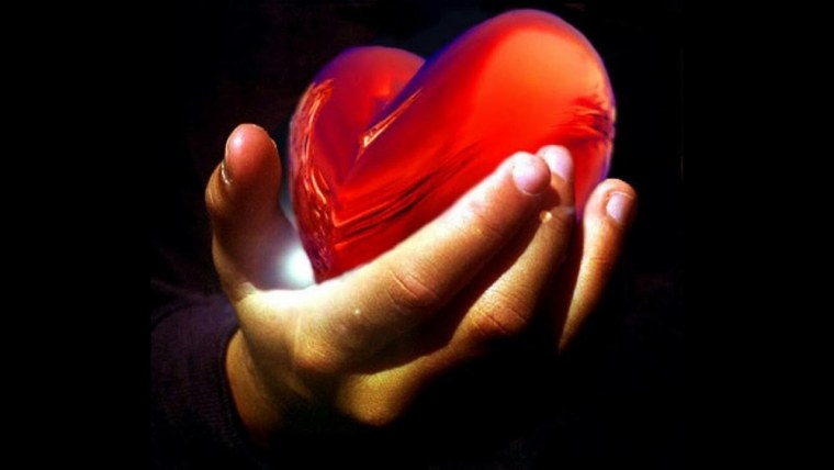 Сердечко руками