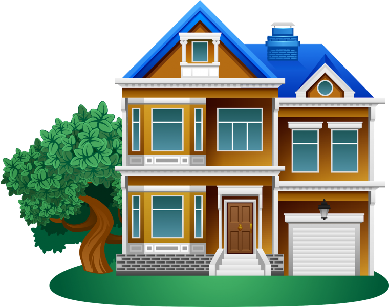 Векторный дом