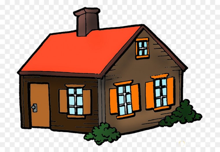 Домик рисунок