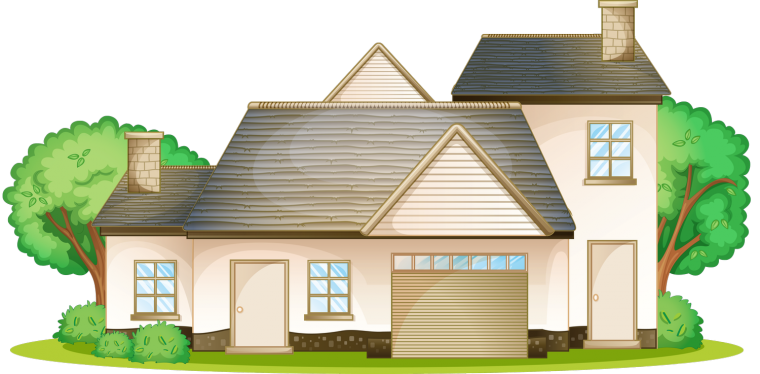 Дом без фона