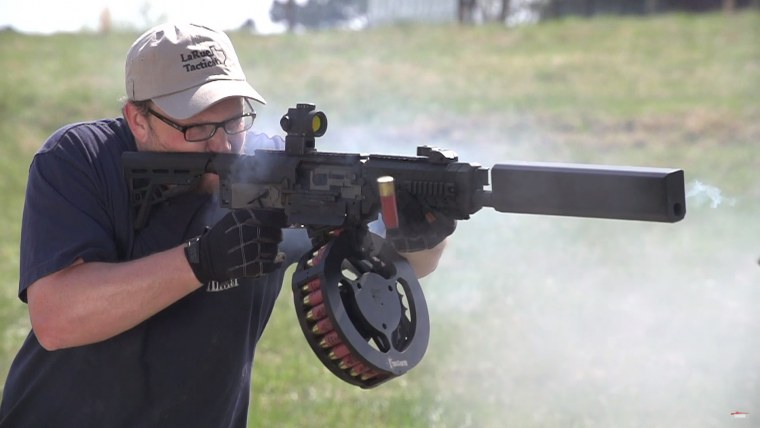 Аа12 дробовик с барабаном