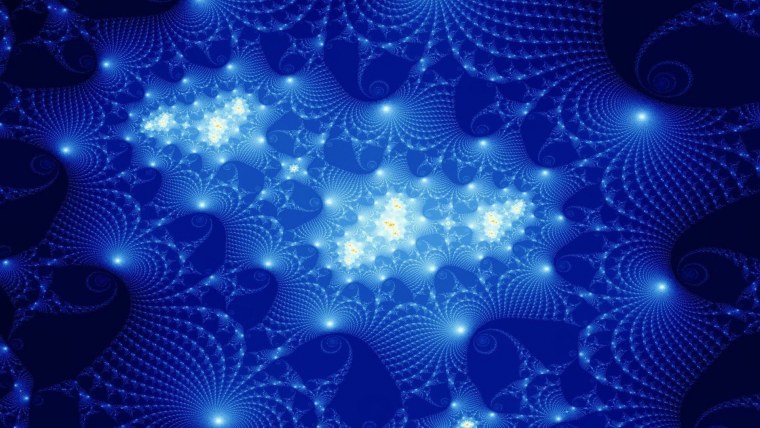 Синяя абстракция