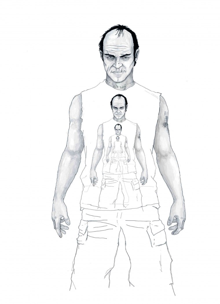 Тревор Филлипс аниме