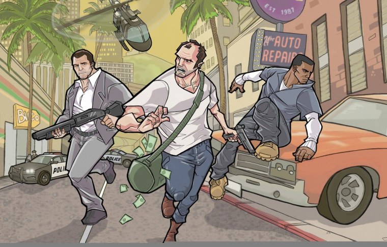 Рисунки ГТА