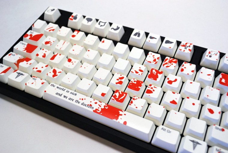 Игровая клавиатура с КЭ Цин