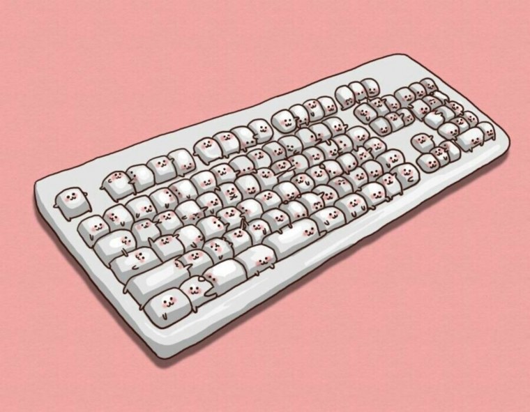 Красивая клавиатура