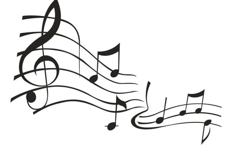 Ноты силуэт