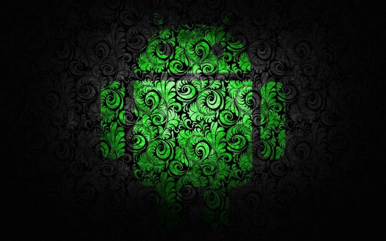 Черно зеленый фон