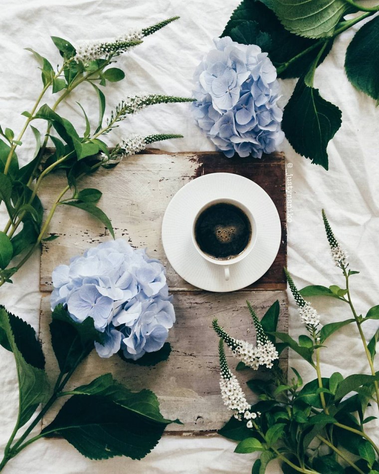 Утро в кровати