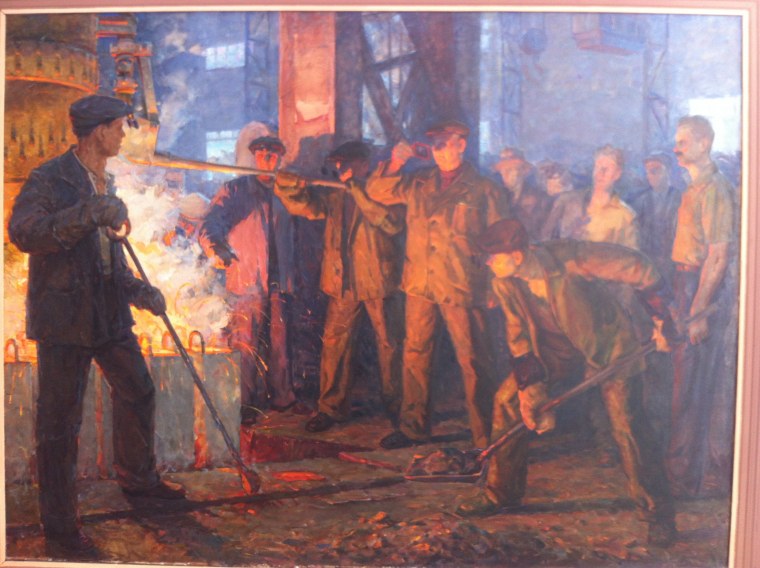 Соцреализм сталевары