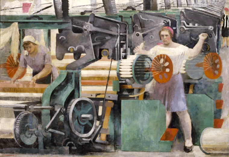 Александр Николаевич Самохвалов ткацкий цех