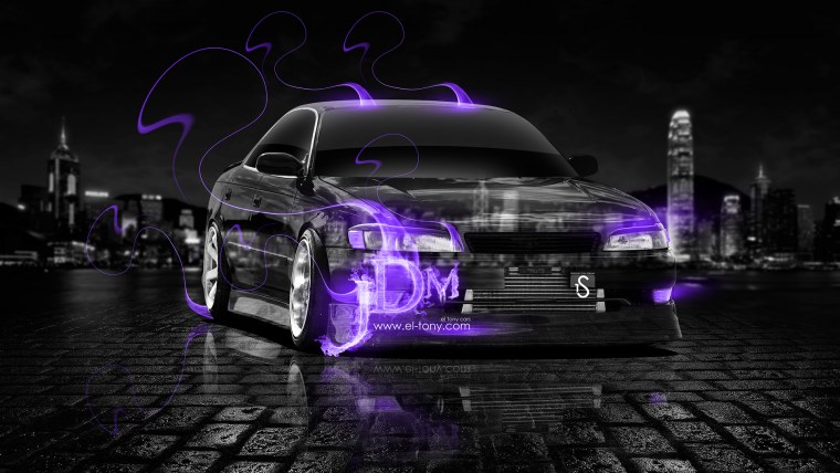 Toyota Mark 2 90 дрифт арт