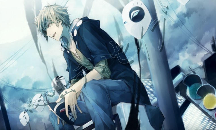 Аниме парни крутые