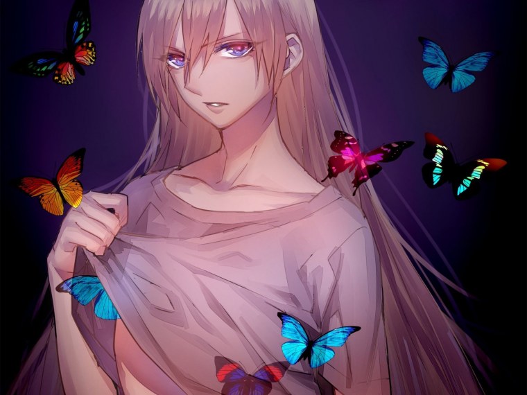 Аниме бабочка