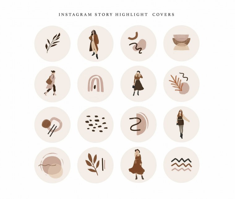 Модные значки для актуального