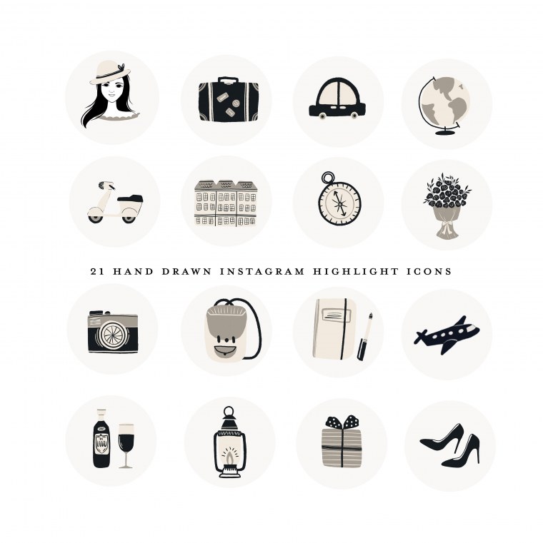Эстетичные иконки инстаграма