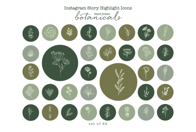 Иконки для хайлайтс в Инстаграм