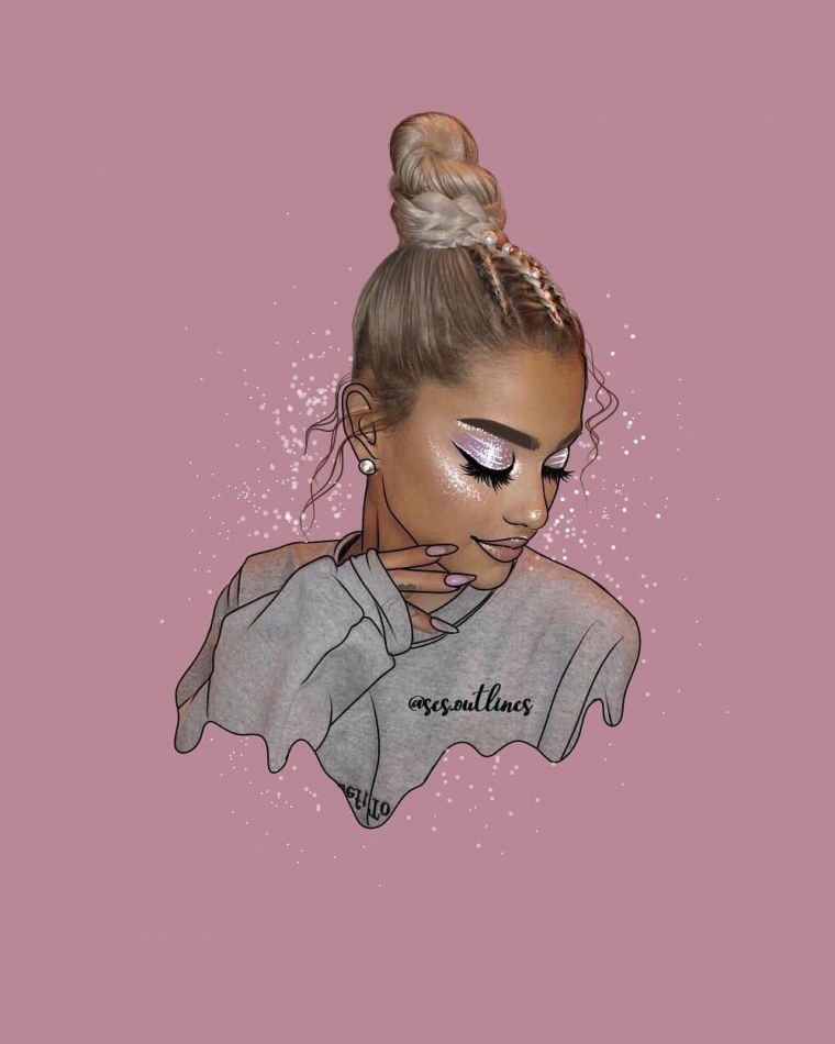 Ариана Гранде арт 2018