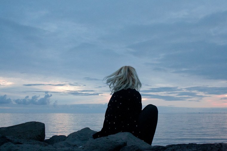 Одиночество девушка