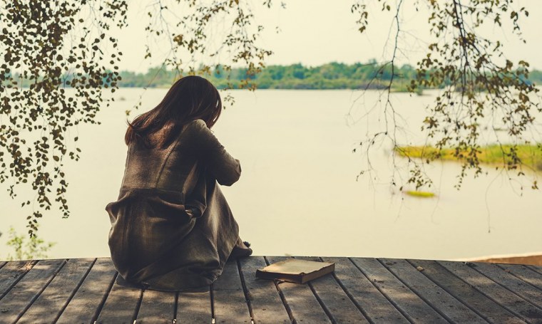Одиночество девушка