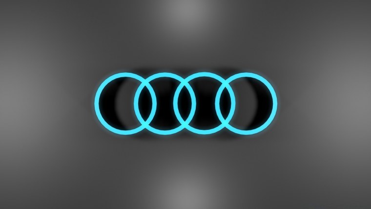 Красивая эмблема Ауди