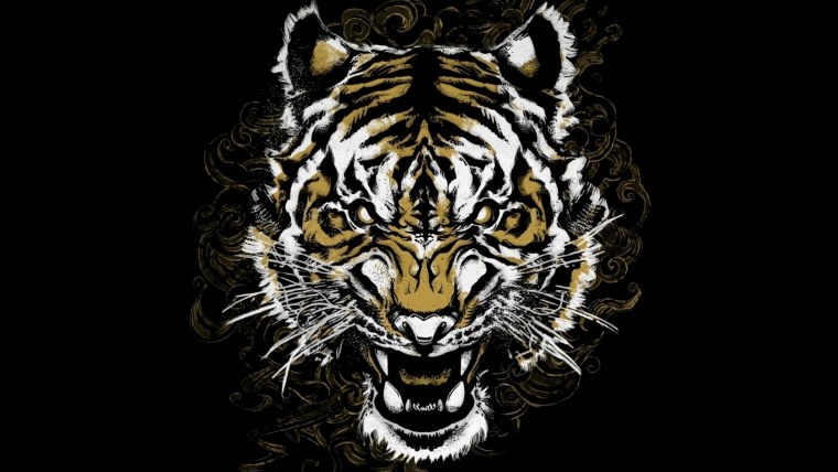 Векторная Графика тигр