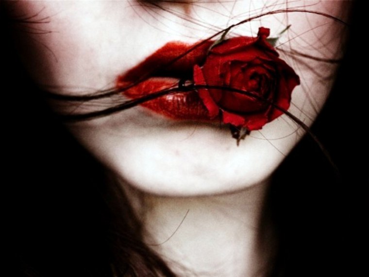 Падающие лепестки роз