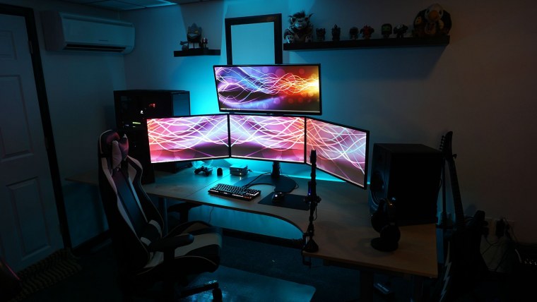 Игровая комната геймера