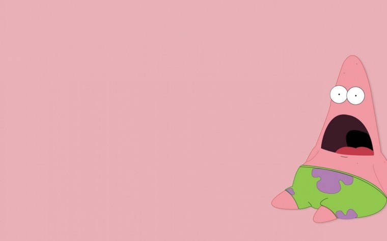 Парные обои губка Боб и Патрик