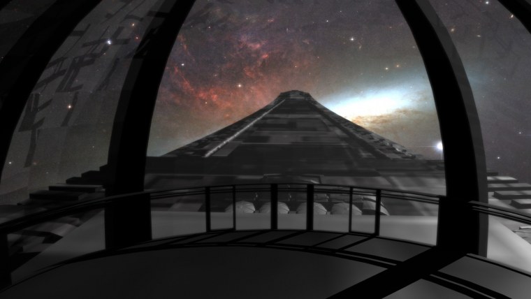 Фантастический вид из окна