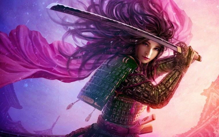 Катана фэнтези арт фэнтези