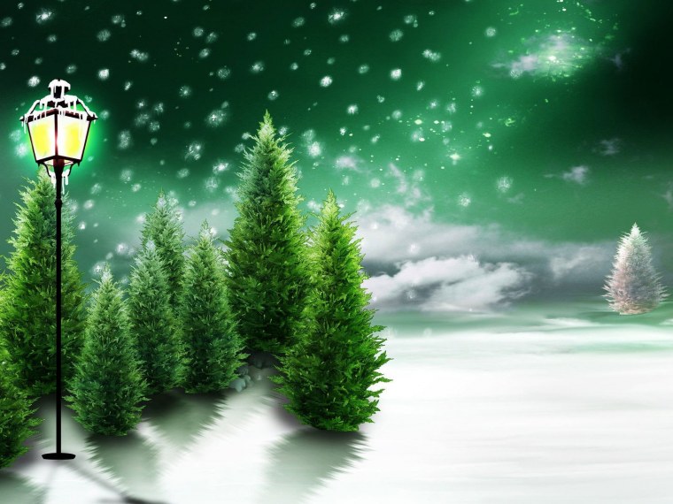 Новогодняя природа