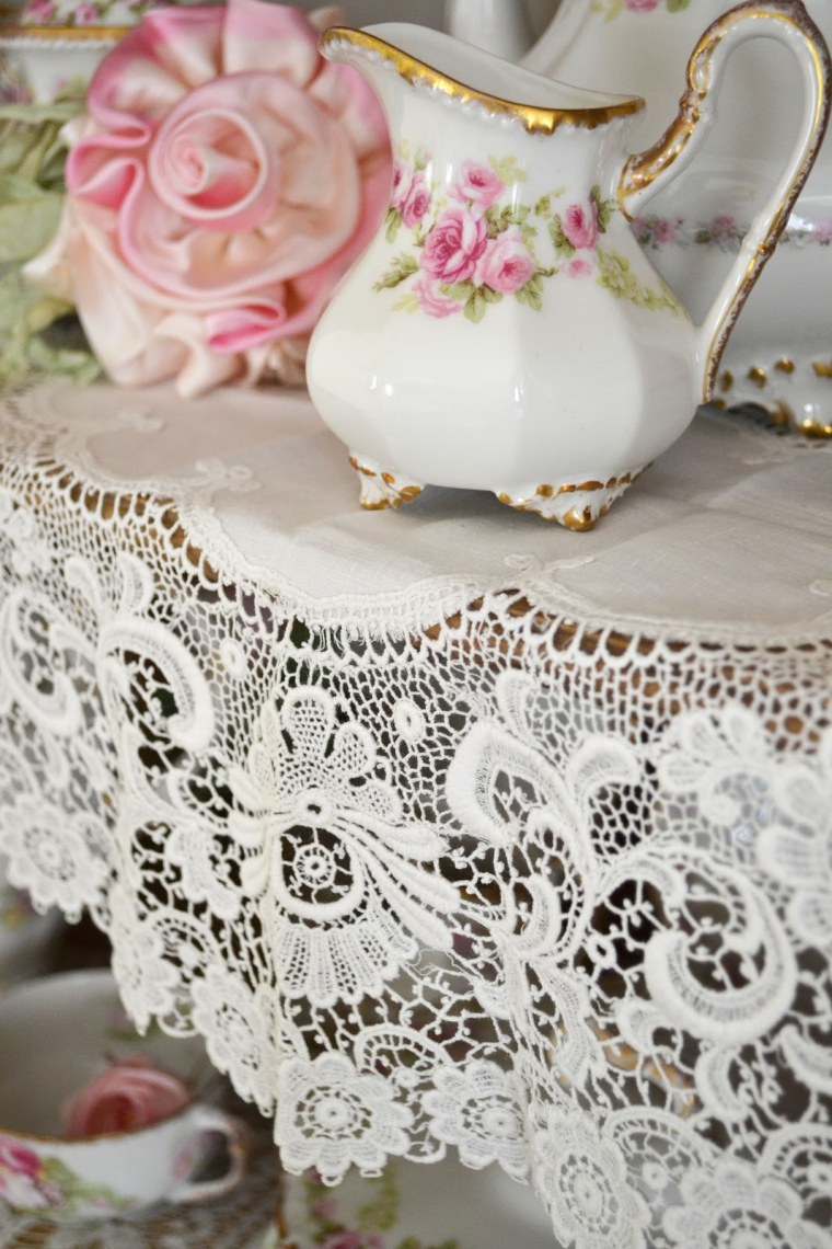 Кружево в интерьере