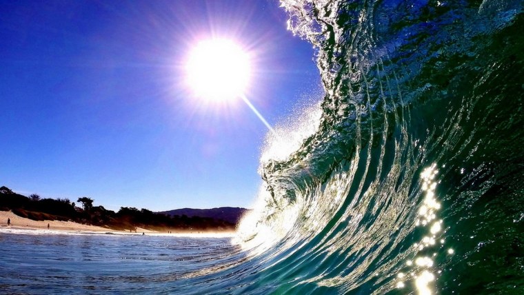 Океан солнце