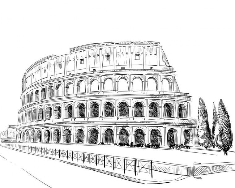 Колизей скетч