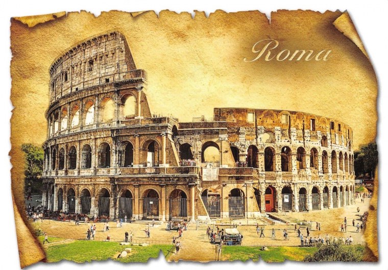 Римская плитка в Колизее