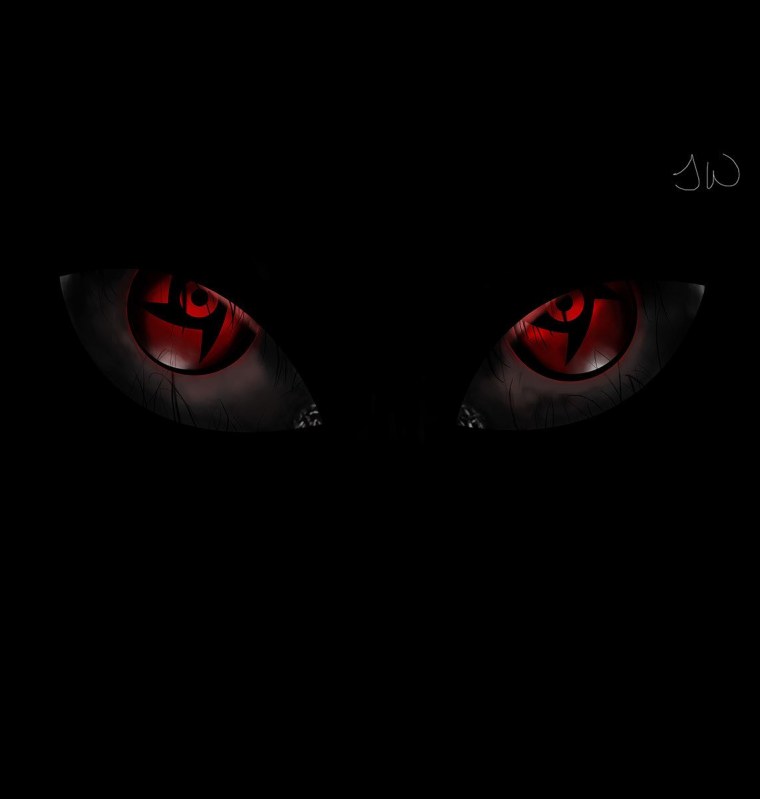 Красные глаза в темноте