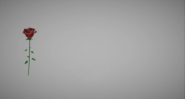 Неоновая роза