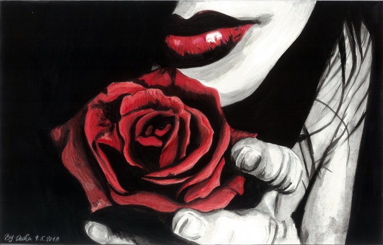 Неоновая гроза на черном ыоне