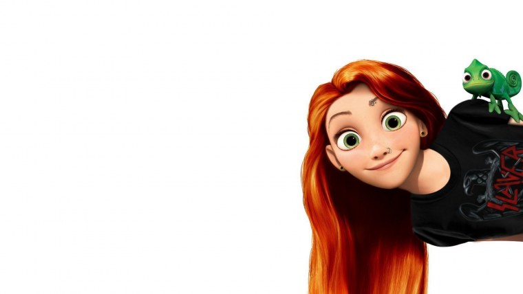 Рапунцель с короткими волосами