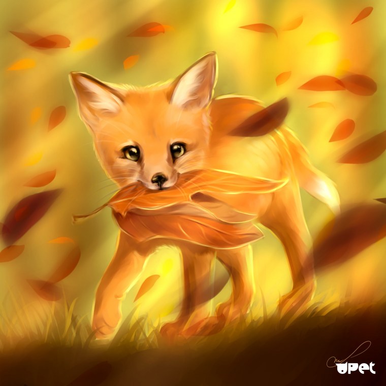 Лисенок арт