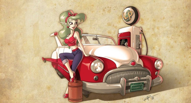 Пин ап девушки современные