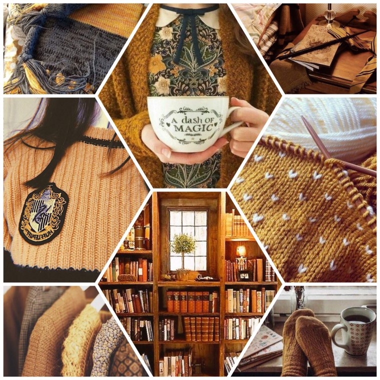 Гарри Поттер Факультет Пуффендуй Эстетика