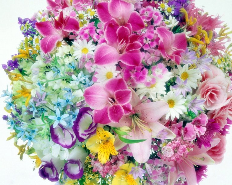 Шикарный букет цветов