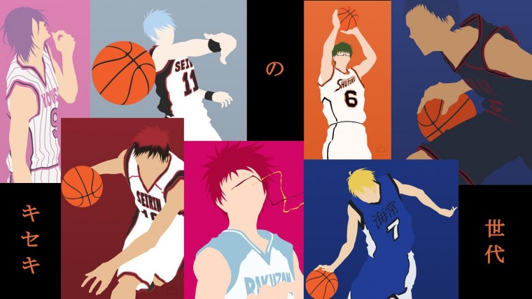 Обои на рабочий стол аниме баскетбол Куроко