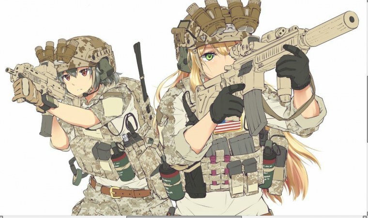 Аниме милитари
